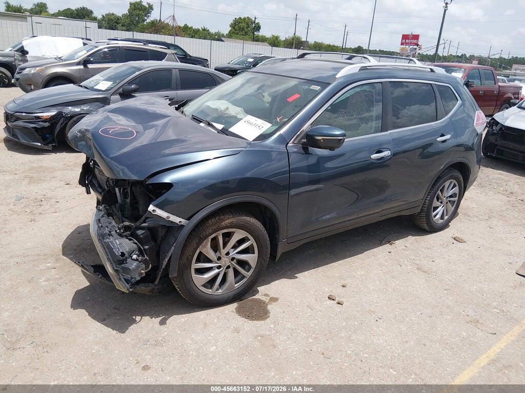 5N1AT2MV7EC806349 2014 NISSAN ROGUE photo no. 2
