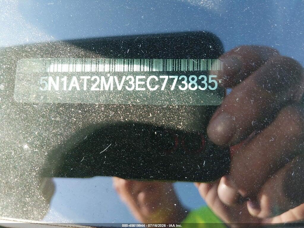 5N1AT2MV3EC773835 2014 NISSAN ROGUE photo no. 9