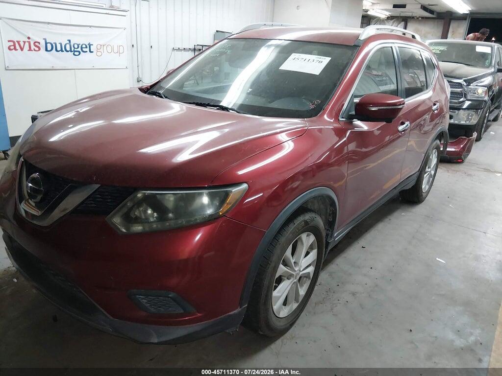 5N1AT2MT3EC824247 2014 NISSAN ROGUE photo no. 2