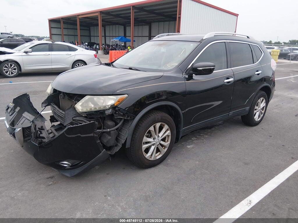 5N1AT2MV9EC786377 2014 NISSAN ROGUE photo no. 2