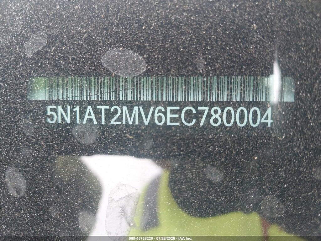5N1AT2MV6EC780004 2014 NISSAN ROGUE photo no. 9