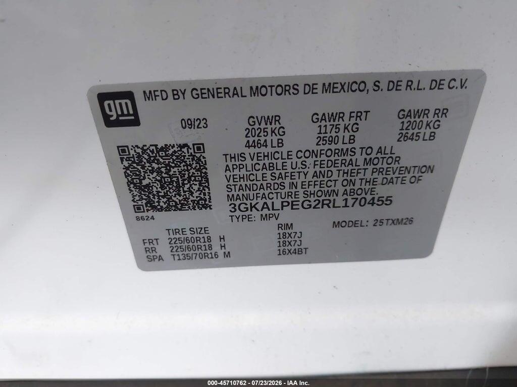 3GKALPEG2RL170455 2024 GMC TERRAIN photo no. 9