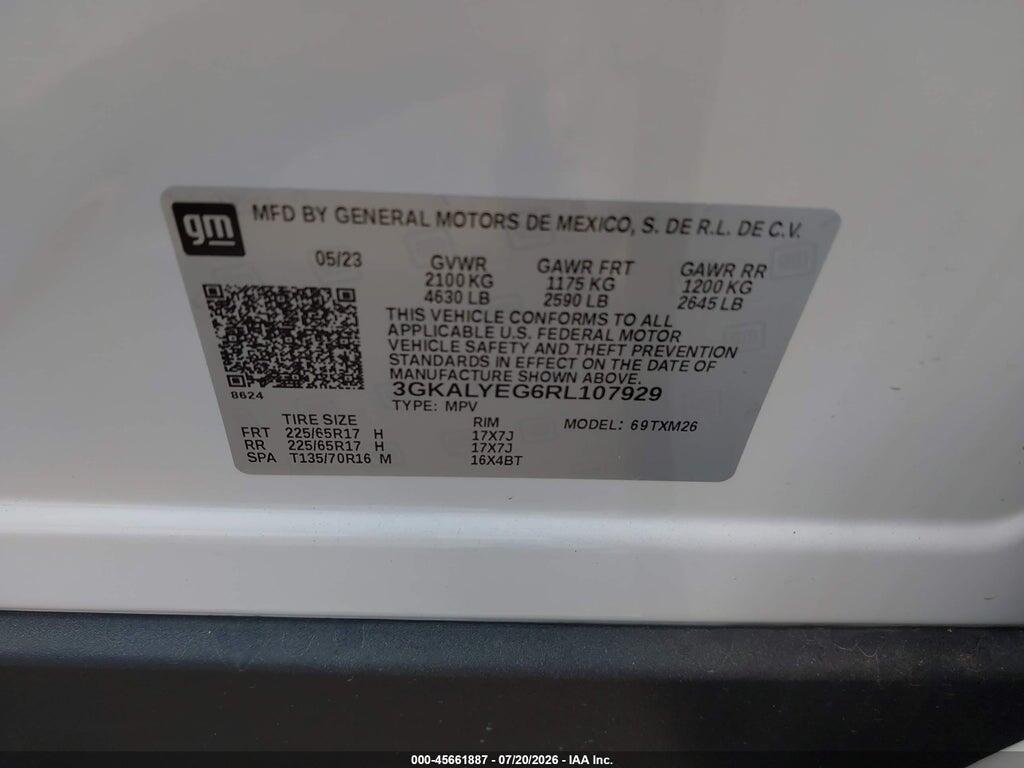 3GKALYEG6RL107929 2024 GMC TERRAIN photo no. 9
