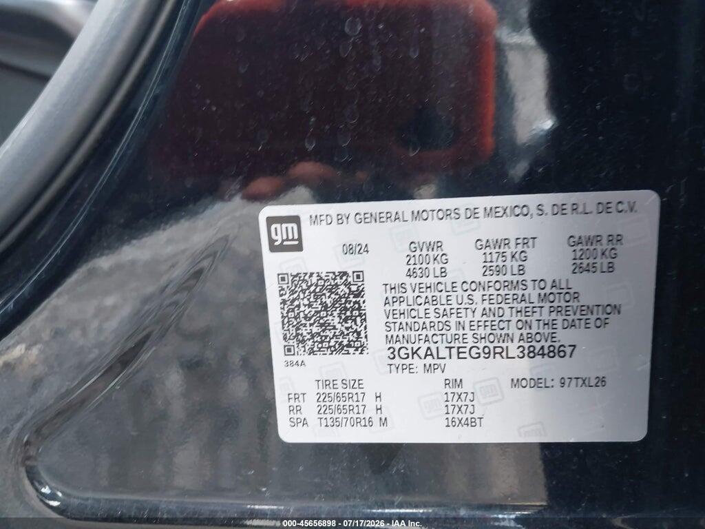 3GKALTEG9RL384867 2024 GMC TERRAIN photo no. 9