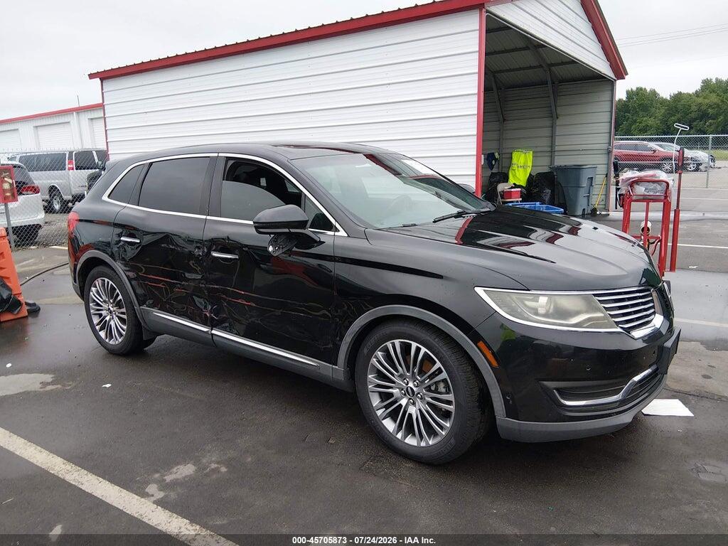 2LMPJ6LR0GBL22137 2016 LINCOLN MKX photo no. 1