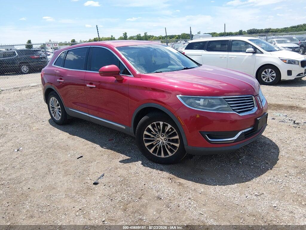 2LMTJ8KP6GBL29426 2016 LINCOLN MKX photo no. 1