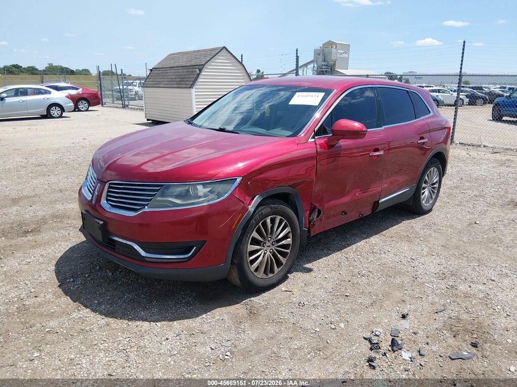 2LMTJ8KP6GBL29426 2016 LINCOLN MKX photo no. 2