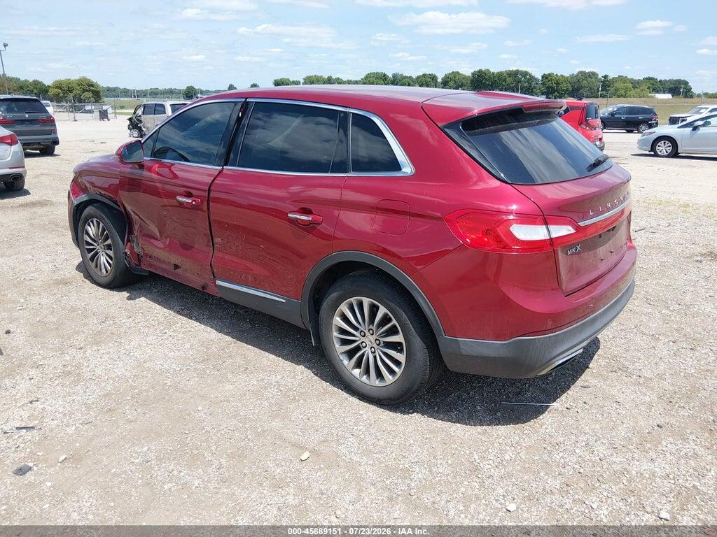 2LMTJ8KP6GBL29426 2016 LINCOLN MKX photo no. 3