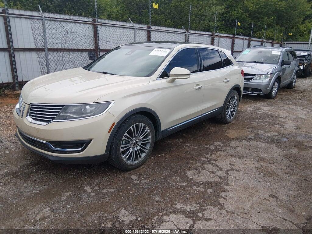 2LMPJ6LR1GBL35334 2016 LINCOLN MKX photo no. 2
