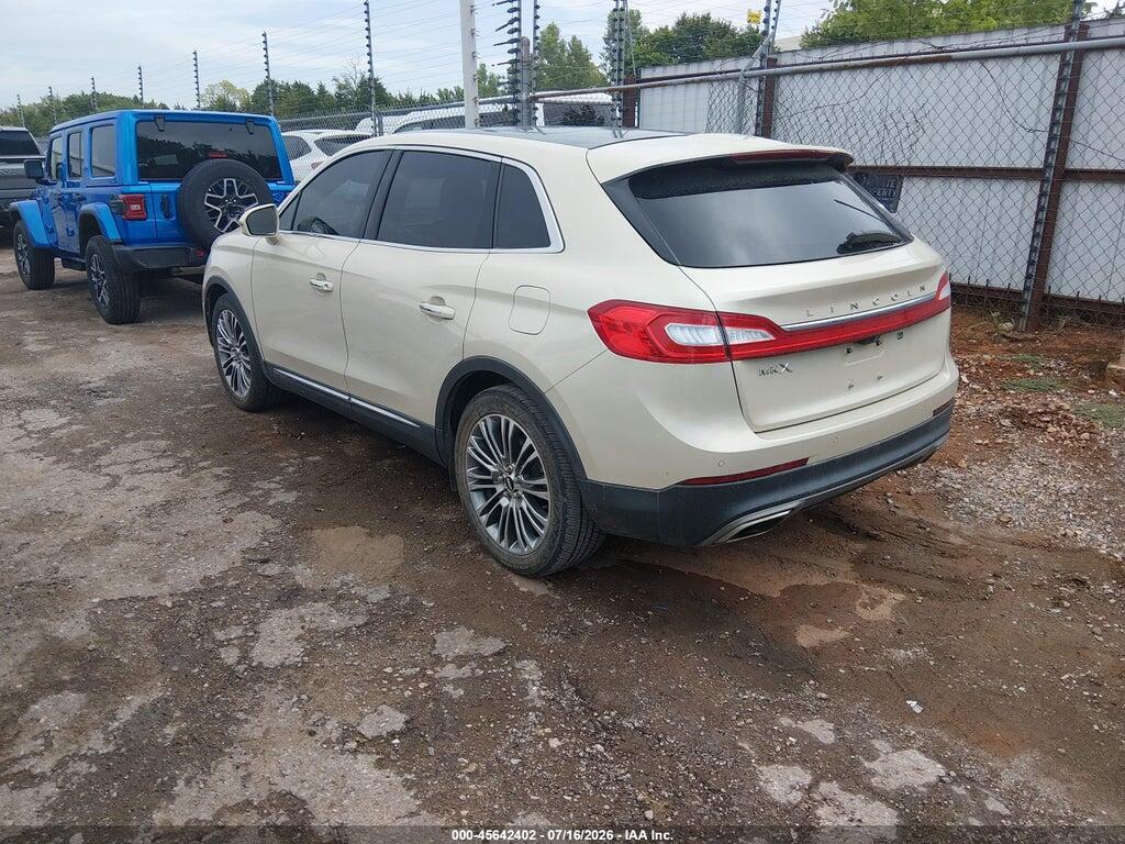 2LMPJ6LR1GBL35334 2016 LINCOLN MKX photo no. 3