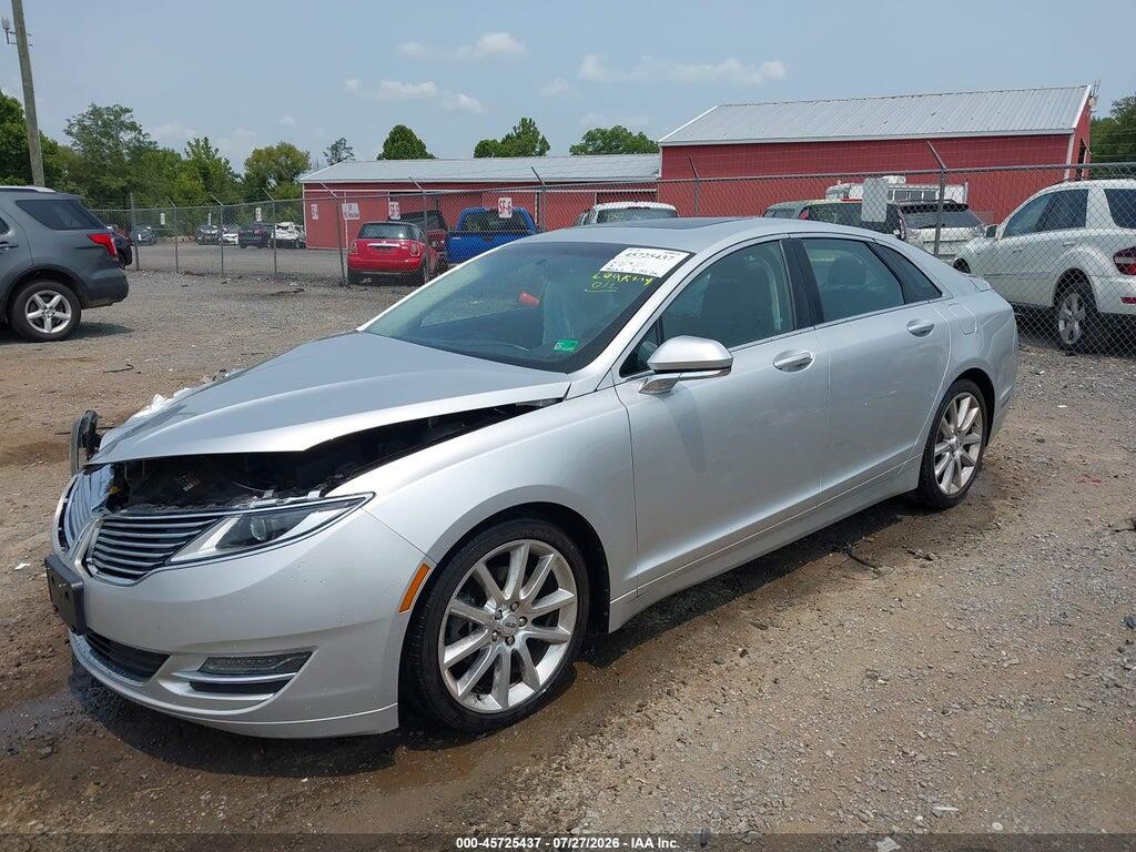 3LN6L2GK4GR612339 2016 LINCOLN MKZ photo no. 2