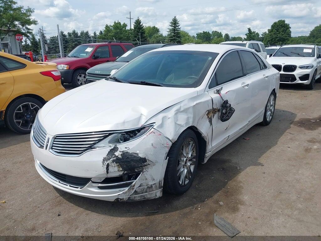 3LN6L2G99GR627304 2016 LINCOLN MKZ photo no. 2