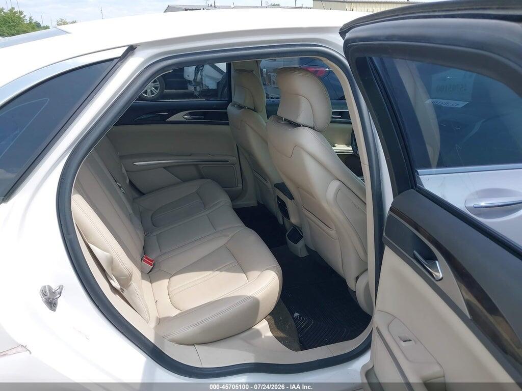 3LN6L2G99GR627304 2016 LINCOLN MKZ photo no. 8