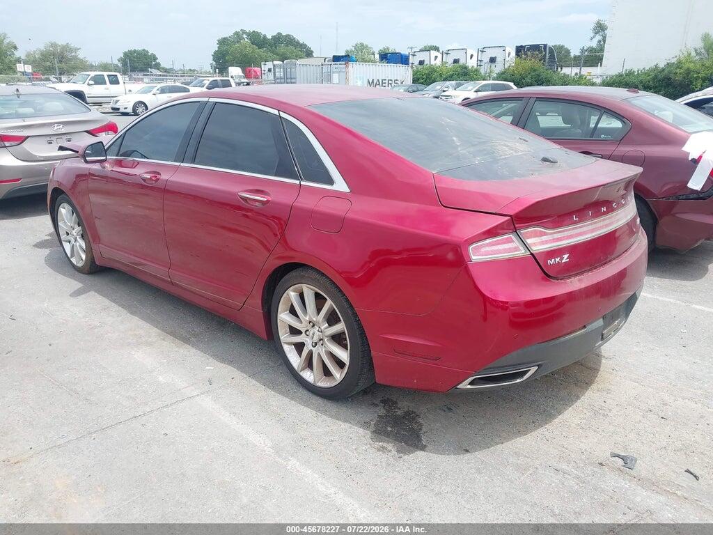 3LN6L2G97GR603390 2016 LINCOLN MKZ photo no. 3