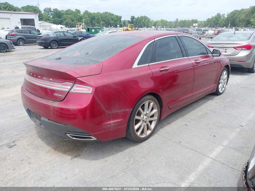 3LN6L2G97GR603390 2016 LINCOLN MKZ photo no. 4