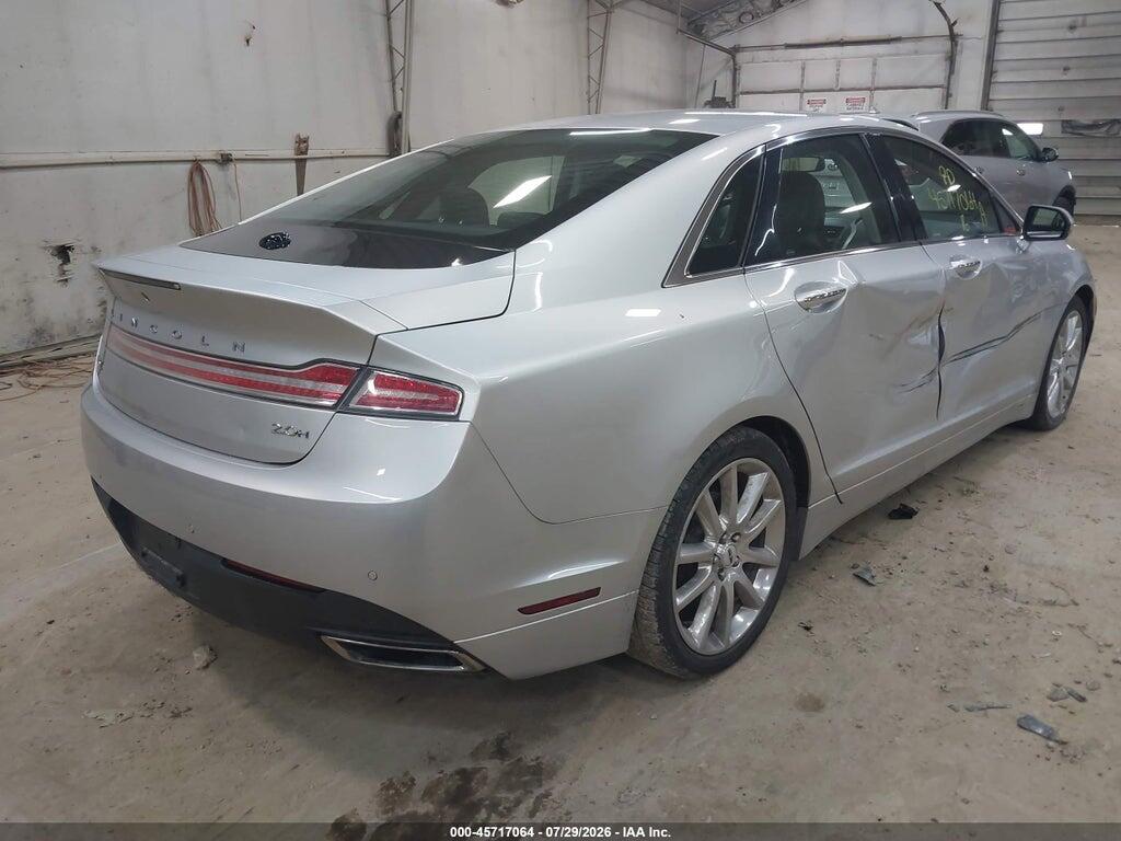 3LN6L2LUXGR601191 2016 LINCOLN MKZ HYBRID photo no. 4