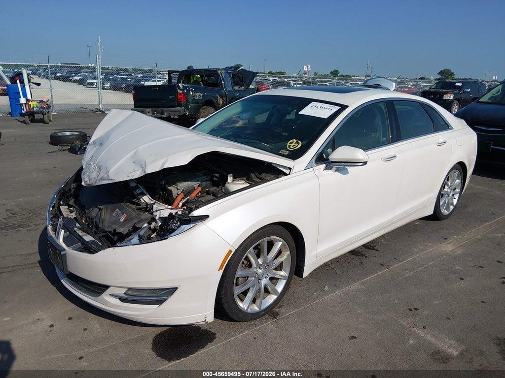 3LN6L2LU9GR612604 2016 LINCOLN MKZ HYBRID photo no. 2