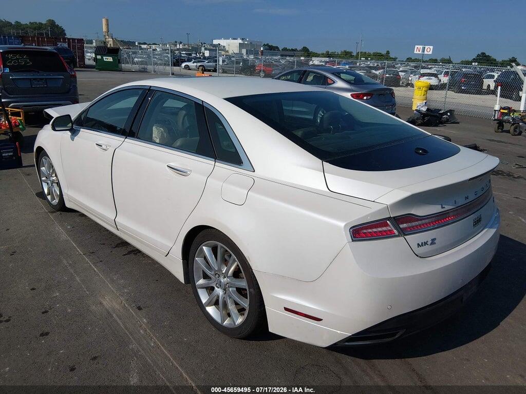 3LN6L2LU9GR612604 2016 LINCOLN MKZ HYBRID photo no. 3