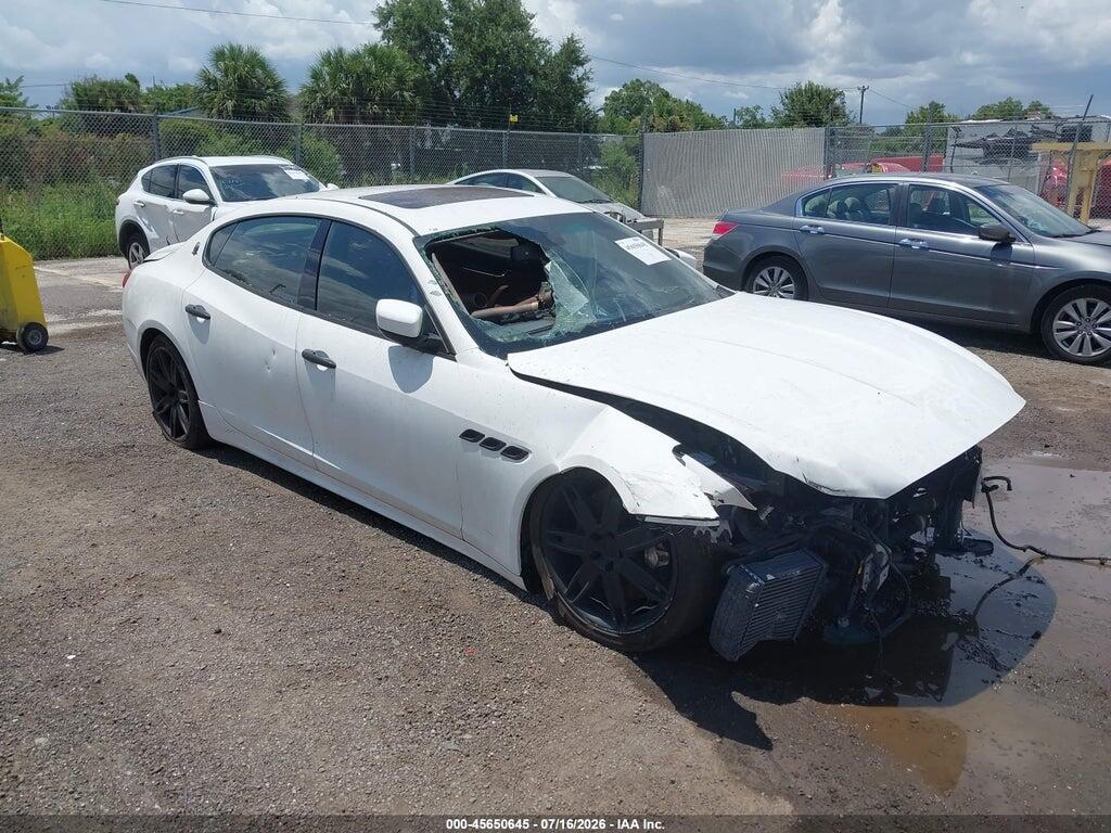 2016 MASERATI QUATTROPORTE ZAM56PPA3G1163866