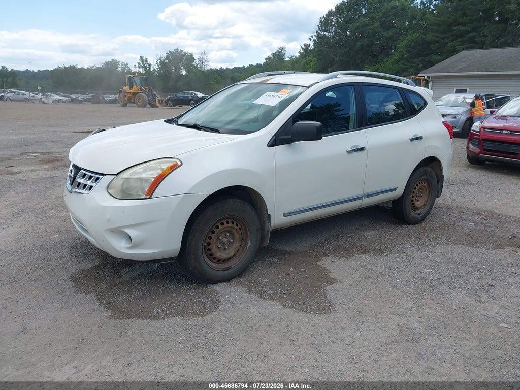 JN8AS5MV2EW721186 2014 NISSAN ROGUE SELECT photo no. 2