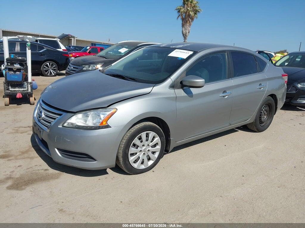 3N1AB7AP1EY299999 2014 NISSAN SENTRA photo no. 2