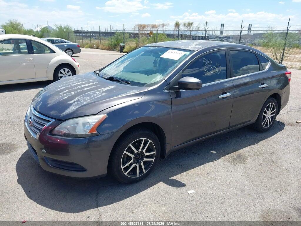 3N1AB7AP1EY293457 2014 NISSAN SENTRA photo no. 2