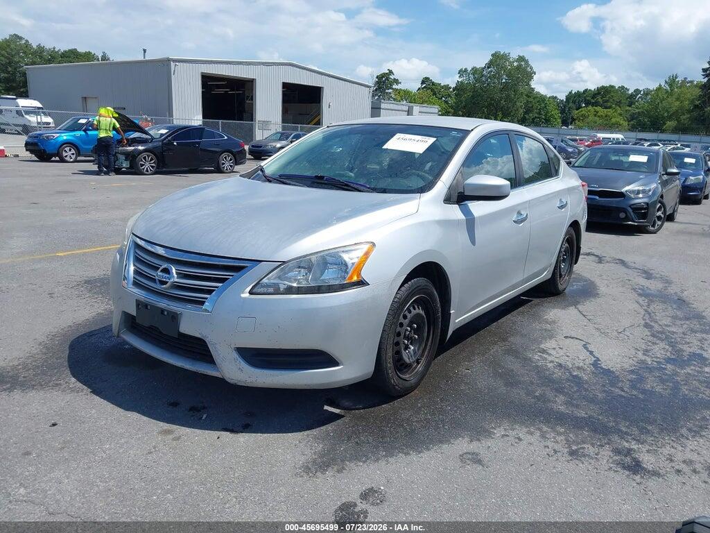 3N1AB7AP9EY209787 2014 NISSAN SENTRA photo no. 2