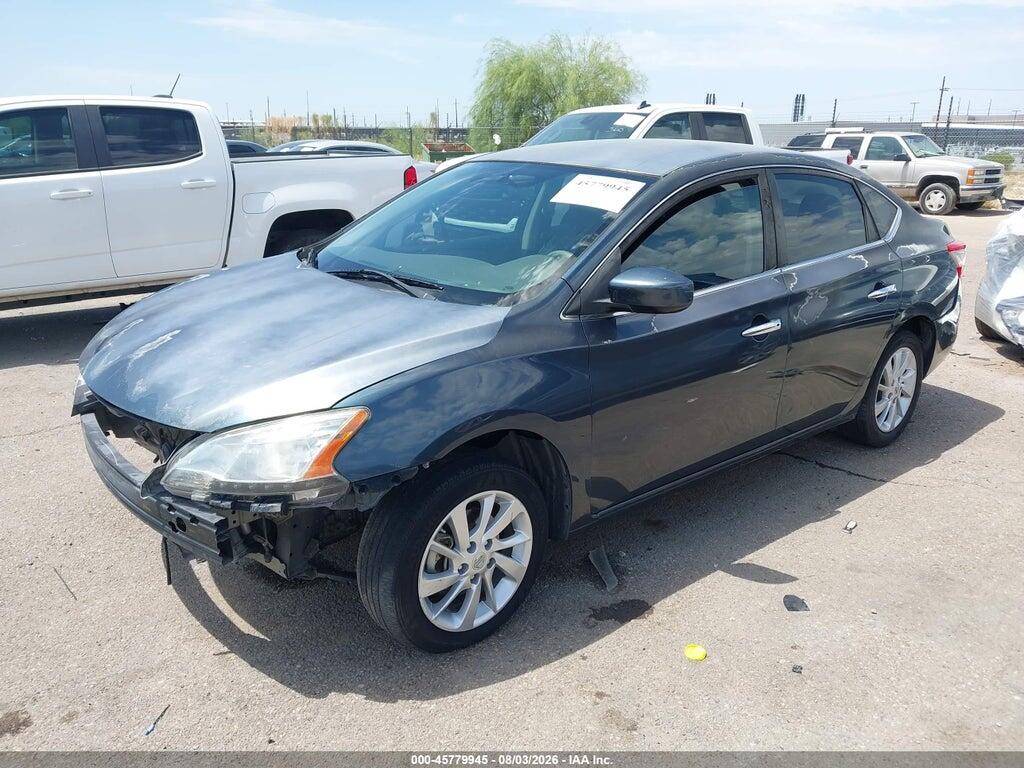 3N1AB7AP1EY323850 2014 NISSAN SENTRA photo no. 2
