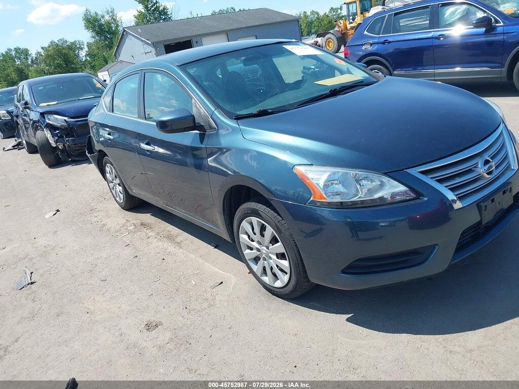 3N1AB7AP0EY222363 2014 NISSAN SENTRA photo no. 1