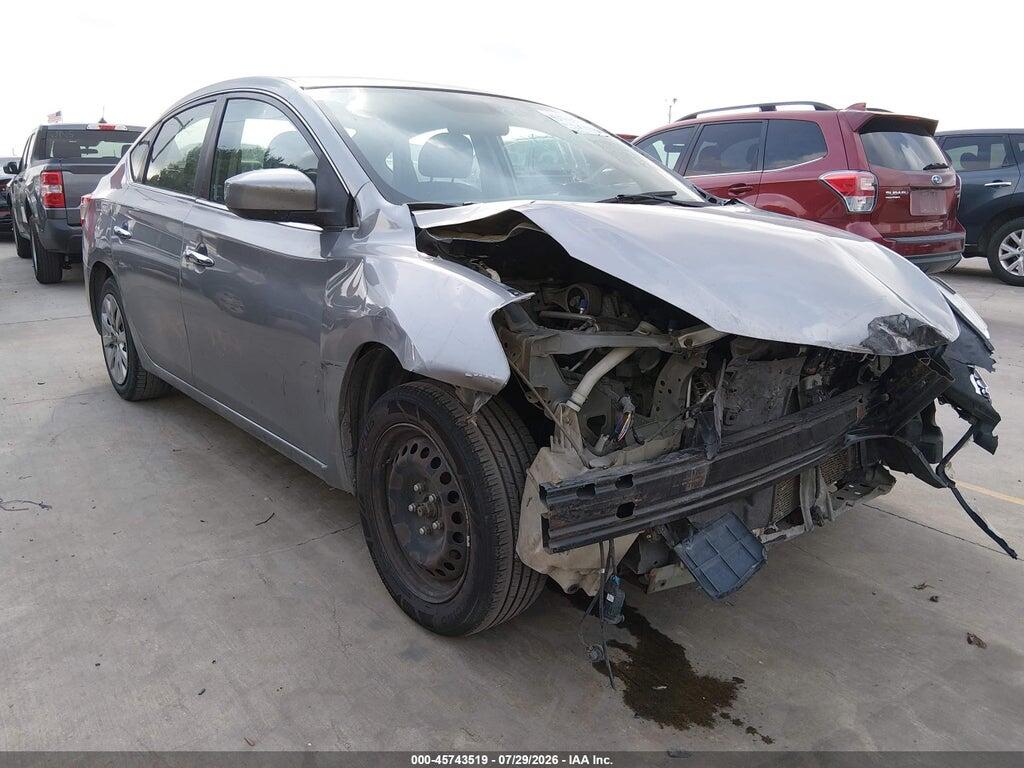 3N1AB7AP9EL682196 2014 NISSAN SENTRA photo no. 1