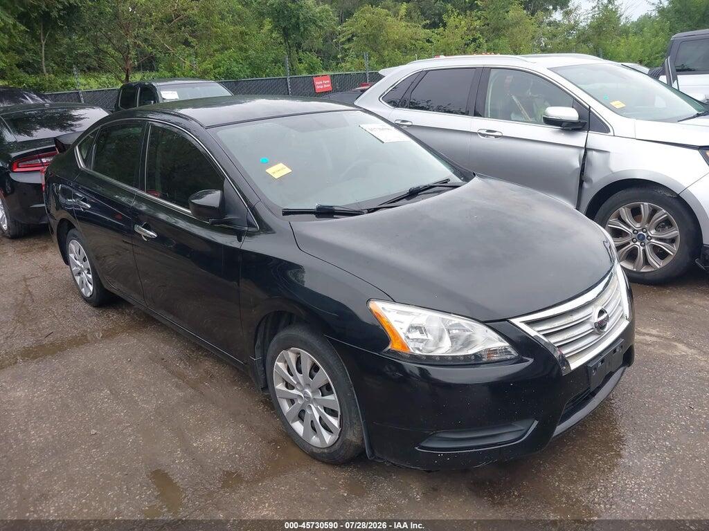 3N1AB7AP6EL689249 2014 NISSAN SENTRA photo no. 1