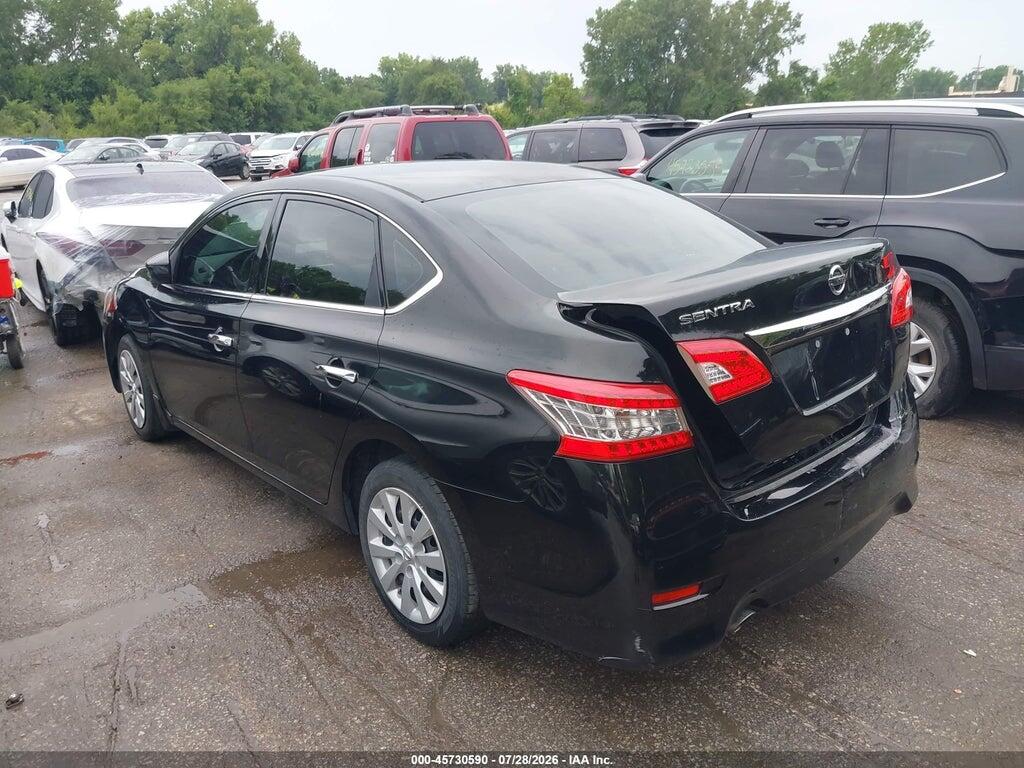 3N1AB7AP6EL689249 2014 NISSAN SENTRA photo no. 3