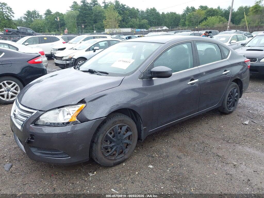 3N1AB7AP5EL673950 2014 NISSAN SENTRA photo no. 2