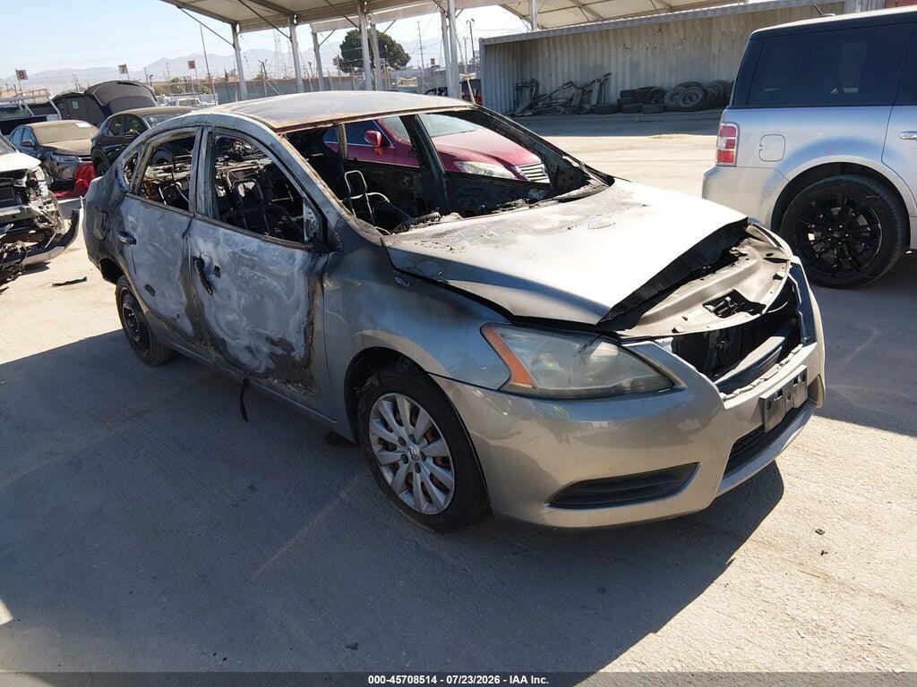 3N1AB7AP3EL685689 2014 NISSAN SENTRA photo no. 1