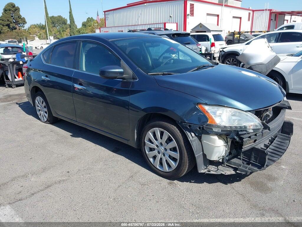3N1AB7AP7EL640299 2014 NISSAN SENTRA photo no. 1