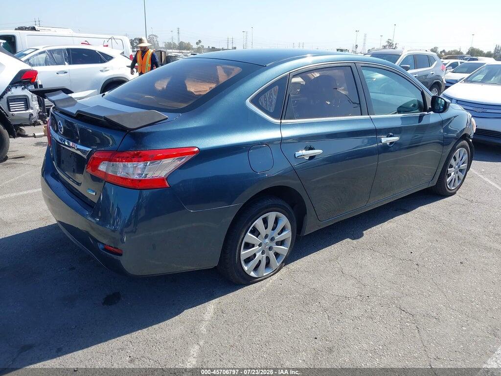 3N1AB7AP7EL640299 2014 NISSAN SENTRA photo no. 4