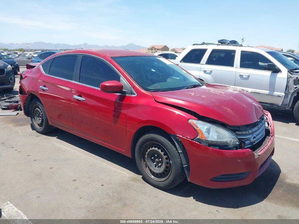 3N1AB7AP6EY248367 2014 NISSAN SENTRA photo no. 1