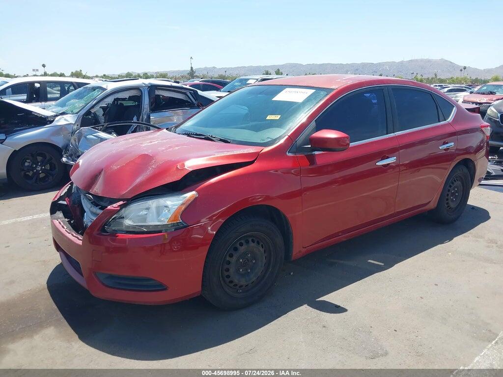 3N1AB7AP6EY248367 2014 NISSAN SENTRA photo no. 2
