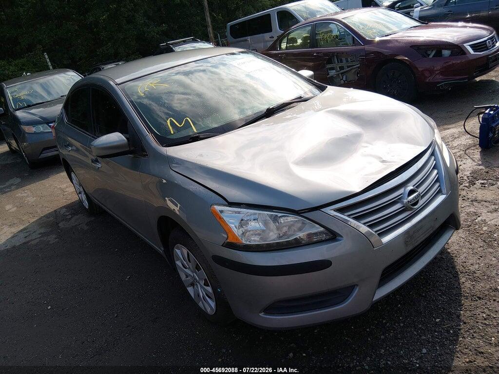 3N1AB7AP1EY309964 2014 NISSAN SENTRA photo no. 1