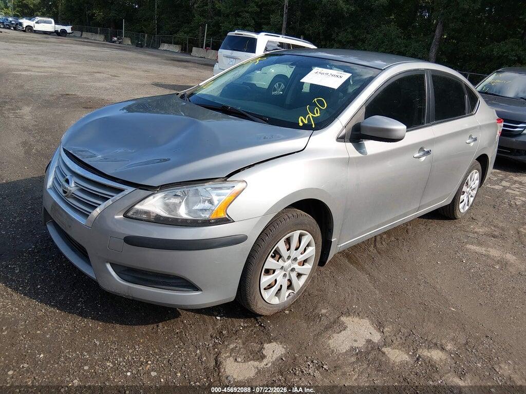 3N1AB7AP1EY309964 2014 NISSAN SENTRA photo no. 2