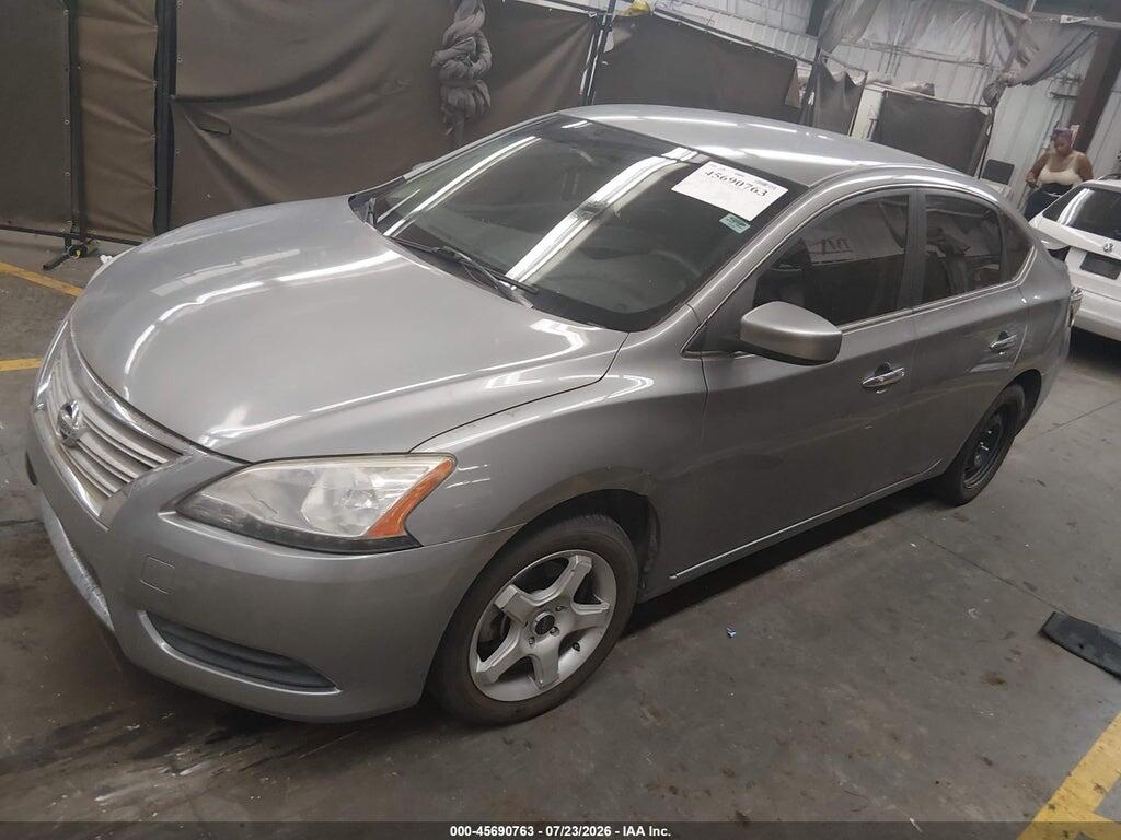 3N1AB7AP0EY219611 2014 NISSAN SENTRA photo no. 2