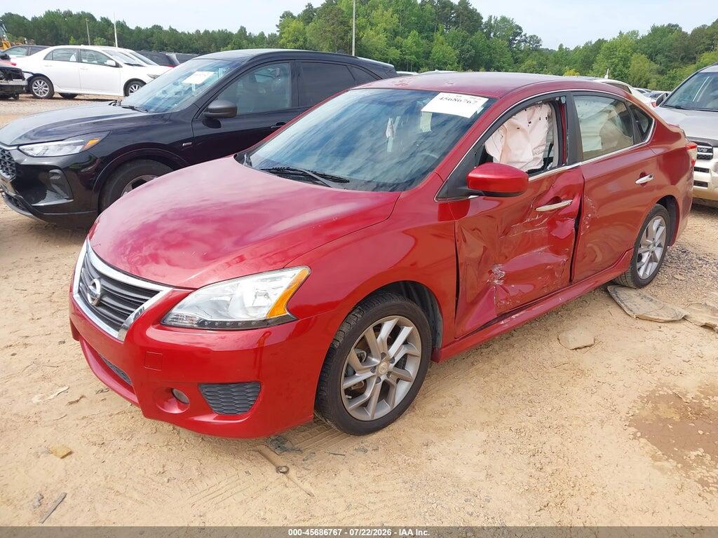 3N1AB7AP2EY325154 2014 NISSAN SENTRA photo no. 2