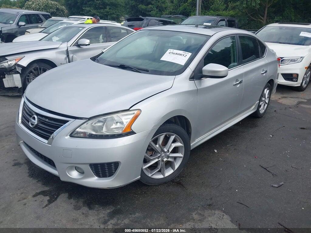 3N1AB7AP8EY272038 2014 NISSAN SENTRA photo no. 2
