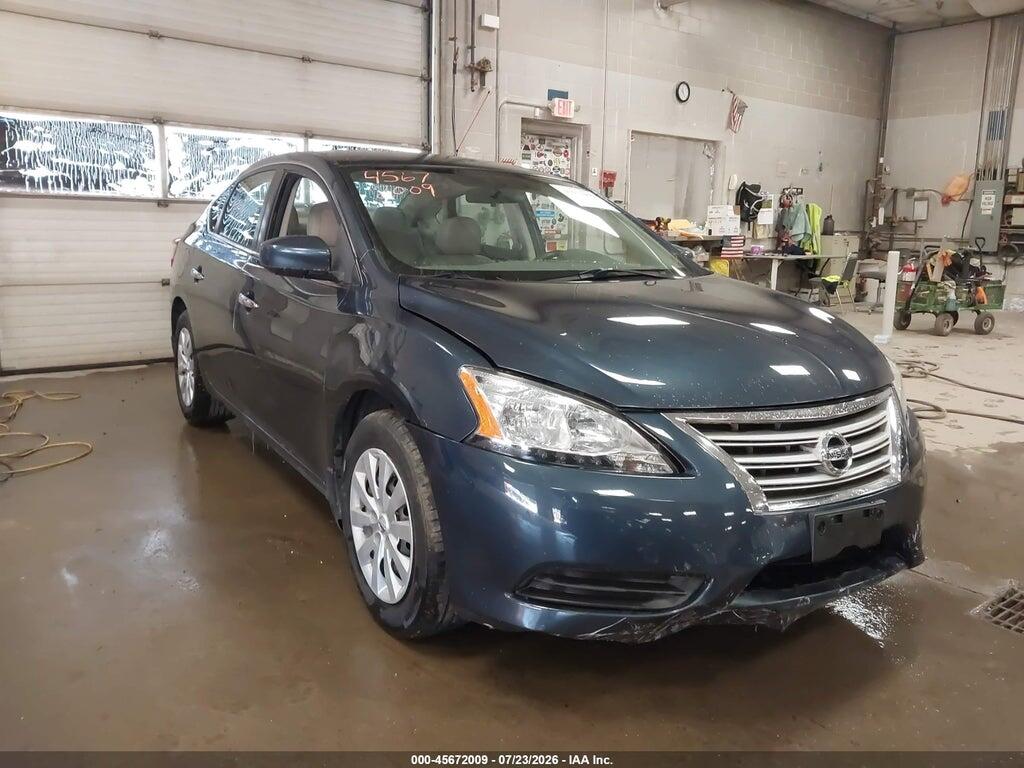 3N1AB7AP3EL618655 2014 NISSAN SENTRA photo no. 1