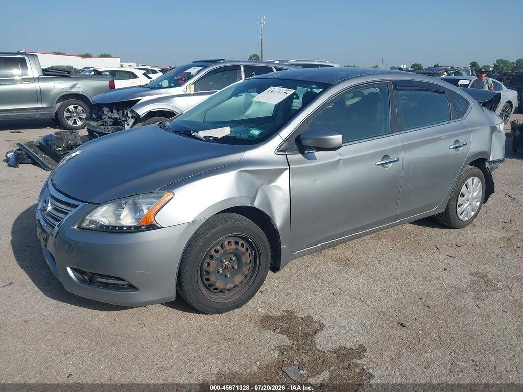 3N1AB7AP6EY269865 2014 NISSAN SENTRA photo no. 2