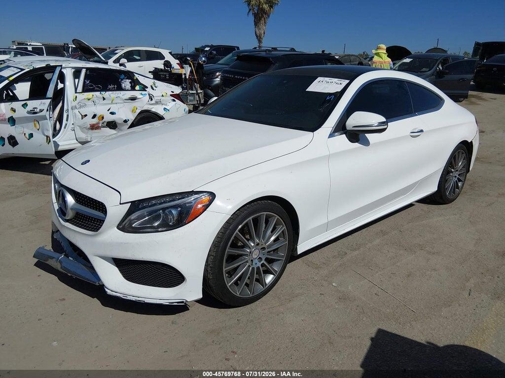 WDDWJ4JB6HF404692 2017 MERCEDES-BENZ C 300 photo no. 2