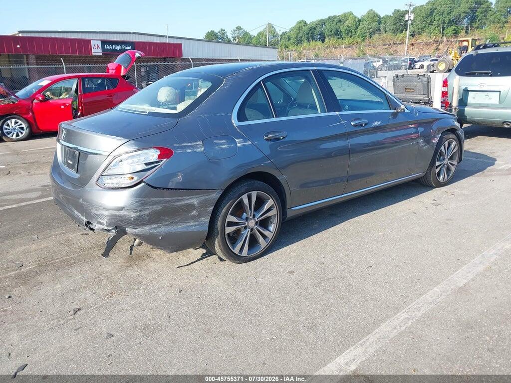55SWF4JB0HU208097 2017 MERCEDES-BENZ C 300 photo no. 4