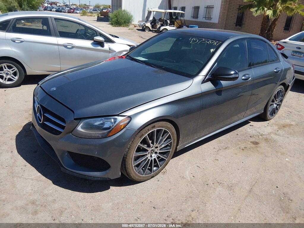 55SWF4JB8HU226248 2017 MERCEDES-BENZ C 300 photo no. 2