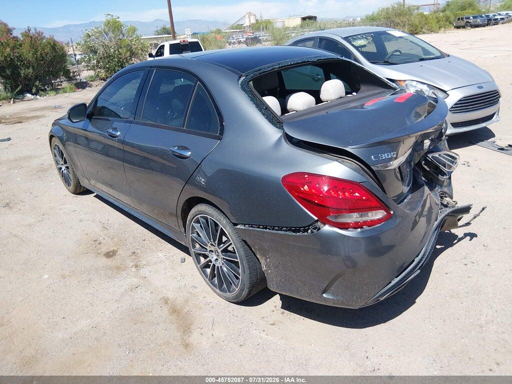 55SWF4JB8HU226248 2017 MERCEDES-BENZ C 300 photo no. 3