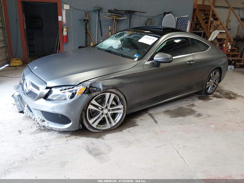 WDDWJ4JB4HF342273 2017 MERCEDES-BENZ C 300 photo no. 2